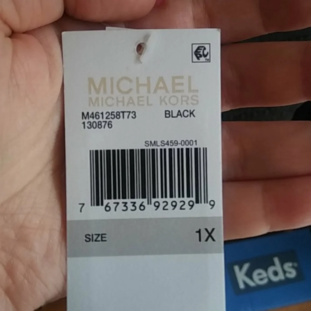 NWT Michael Kors plus size jacket. 1x black